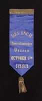 Badges for the 1883 German American Bicentennial