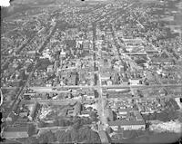 Aerial views of Norristown, Pennsylvania.