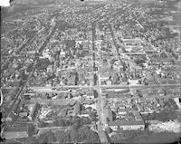 Aerial views of Norristown, Pennsylvania.
