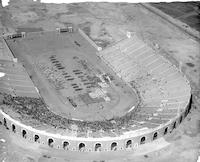 [Event at Municipal Stadium, South Philadelphia, Philadelphia].