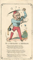 To a Fire-Eater--a Desperado.