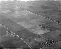 Aerial views of real estate and farmlands on the outskirts of Norristown, Pennsylvania.