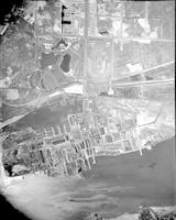 Vertical views of Municipal Stadium, Naval Shipyard on League Island and environs, South Philadelphia.