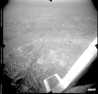 Extreme aerial views of the Holmesburg section of Northeast Philadelphia, Philadelphia.