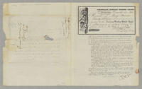 American Sunday School Union Philadelphia [receipt]