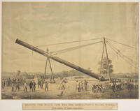 Raising the stand pipe for the Germantown Water Works. Birkinbine & Trotter, engineers.