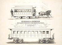 Kimball & Gorton Philadelphia R. R. Car Manufactory, 21st. & Hamilton streets Philadelphia.