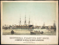 Sectional floating dry dock. J. Simpson & Neill ship wrights & proprietors Christian Street Philadelphia.