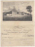 [Certificate of the Guardians, Physicans and Surgeons of the] Philadelphia Alms House