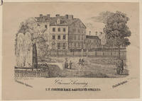 Classical Seminary. Franklin Square. S.E. corner Race & Seventh streets, Philadelphia.