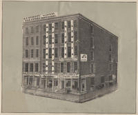 [Storefronts on Market Street, 300 block, south side, Philadelphia]