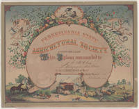 Pennsylvania State Agricultural Society [diploma]