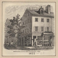 [F. Brown druggist, storefront] 1822.