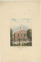 West view of St. Peter's Church, Philadelphia. April 1_1842.