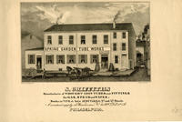 S. Griffiths, manufacturer of wrought iron tubes and fittings for gas, steam and water. Works in Vine st: betw: Schuylkill 2d and 3d Streets. A constant supply at warerooms no. 15 Nth. Del. 7th St, Philadelphia.