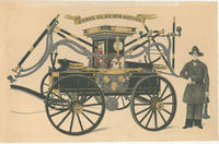 [Humane Engine Company hand-pump fire engine]