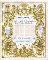 E. Ketterlinus & Co., plain and ornamental printer and lithographers, no. 40 North Fourth St., Philad'a.