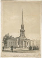The Fourth Baptist Church, n.w. corner of Fifth & Buttonwood streets, Philadelphia. 