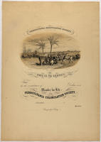 Pennsylvania Colonization Society. [membership certificate]