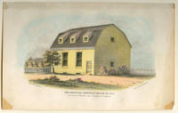 The original Moravian Church of 1742. S.E. corner of Moravian Alley (now Bread St.) & Race St.