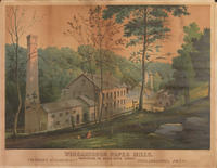 Wissahiccon Paper Mills. Warehouse, 30 South Sixth Street, Charles Magarge & Co., Philadelphia, Penna. 