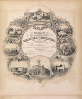 Diploma awarded by the Lebanon County Agricultural and Horticultural Society. [graphic] 