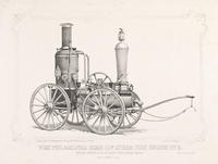 West Philadelphia Hose Cos. steam fire engine no. 3.