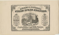 Ficken & Williams, steam sugar refiners, Crown, Willow and Fifth streets 