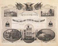 Good Will Hose and Steam Fire Engine Company of Philadelphia [membership certificate]