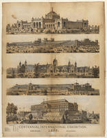 Centennial International Exhibition. 1876. Fairmount Park Philadelphia.