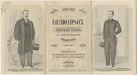 E. O. Thompson, merchant tailor, no. 908 Walnut St. Philadelphia.