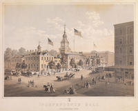 Independence Hall. Philadelphia 1876.