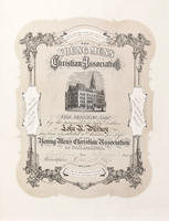  The Young Men's Christian Association [certificate] 