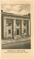 Franklin Institute, Seventh Street between Chestnut and Market, Philadelphia 