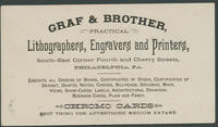 Graf Brothers, lithographers, 125 North Fourth Street, Philadelphia, Pa.