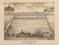 Grounds and club-house of the Belmont Cricket Club, at Elmwood 58th St. and Darby Road Philadelphia.