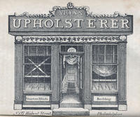 Moss, upholsterer, No. 127 Walnut Street, Philadelphia.