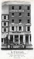 S. Tobias, importer & general dealer in wines, liquors, cordials and syrups, No. 68, North 3d. Street, above Arch, Philadelphia.