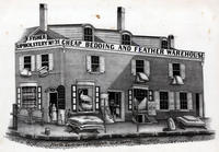 [F. Fisher. Upholstery, No 31. Cheap bedding and feather warehouse.]