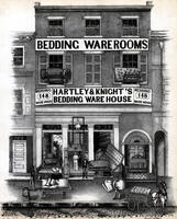 [Hartley & Knight's bedding warehouse, 148 South Second Street, Philadelphia]