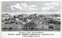 Harrison Brothers' white lead works & chemical laboratory, Philadelphia.