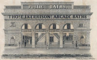Public baths. Thos. E. J. Kerrison's arcade-baths.