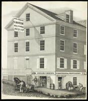 [John Ziegler, grocer, N.W. corner of Callowhill and Water Streets, Philadelphia]