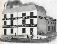 [Lewis Fatman & Co., blacking manufactory, steam friction matches manufactory, back of No. 412 Coates Street, Philadelphia]