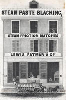 [Lewis Fatman & Co., steam paste blacking, steam friction matches, 41 N. Front Street, Philadelphia]