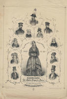 Charles Oakford's 1848 & 49 fashions for hats, caps & furs, wholesale & retail establishment, no. 104 Chestnut St., Philadelphia.