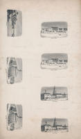 [Uncut proof sheet of vignette views of Philadelphia landmarks]