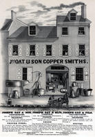 Joseph Oat & Son, coppersmiths, No. 12 Quarry Street Philadelphia.