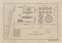 Ground plan of the Philadelphia Gas Works.