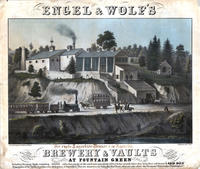 Engel & Wolf's brewery & vaults at Fountain Green. Office No. 26 & 28 Dillwyn St. between Vine & Callowhill & Third & Fourth Sts. Philadelphia.